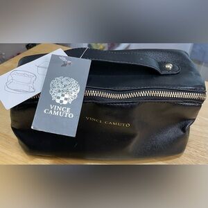 Vince Camuto Black Leather Bag